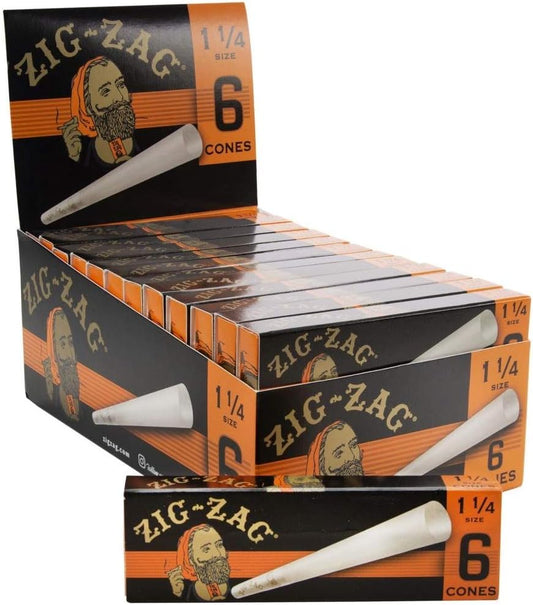Zig Zag Ultra Thin 1-1/4 Cones