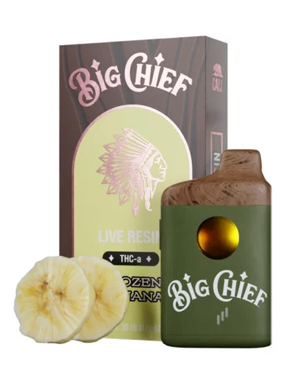 Cali x Big Chief Live Resin THCa 3G Disposable Vape