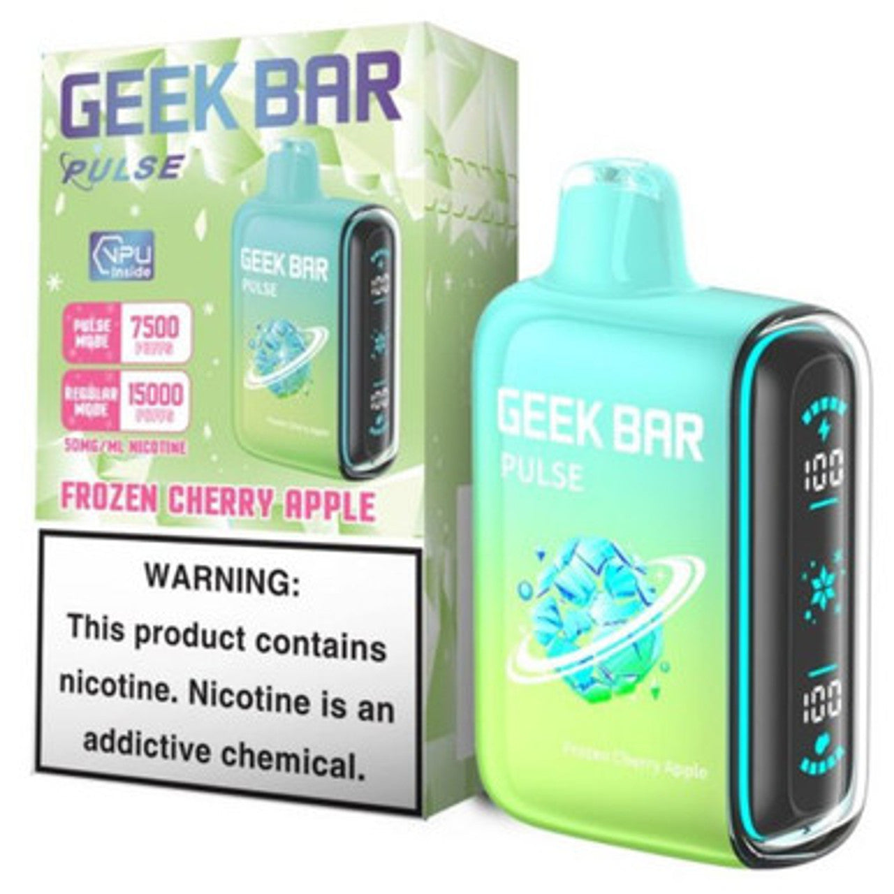 Geek Bar Pulse Disposable 5% Nicotine Vape | 15000 Puffs | 5 pack