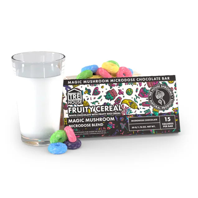 TreHouse Magic Mushroom Microdose Chocolate Bar | Box of 10 Bars