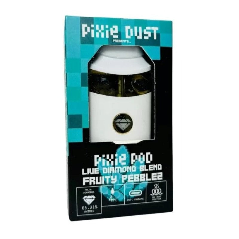 Pixie Dust Pixie Pod THCa Live Diamond Blend 4G Disposable