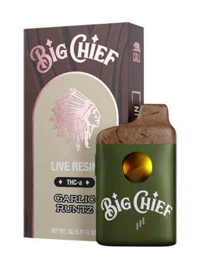 Cali x Big Chief Live Resin THCa 3G Disposable Vape