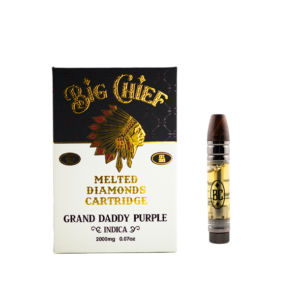 Big Chief Melted Diamonds THCa 2G Cartridges