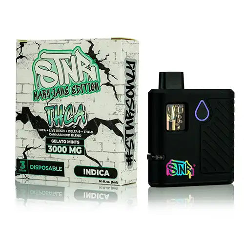 STNR Mary Jane Edition XXL High Potency THCa Distillate Blend Disposable Vape | 3 GRAM