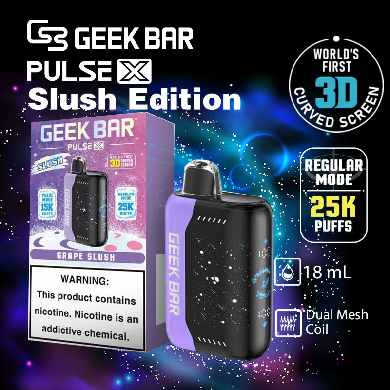 Geek Bar Pulse X Disposable 5% Nicotine Vape | 25000 Puffs | 5 pack