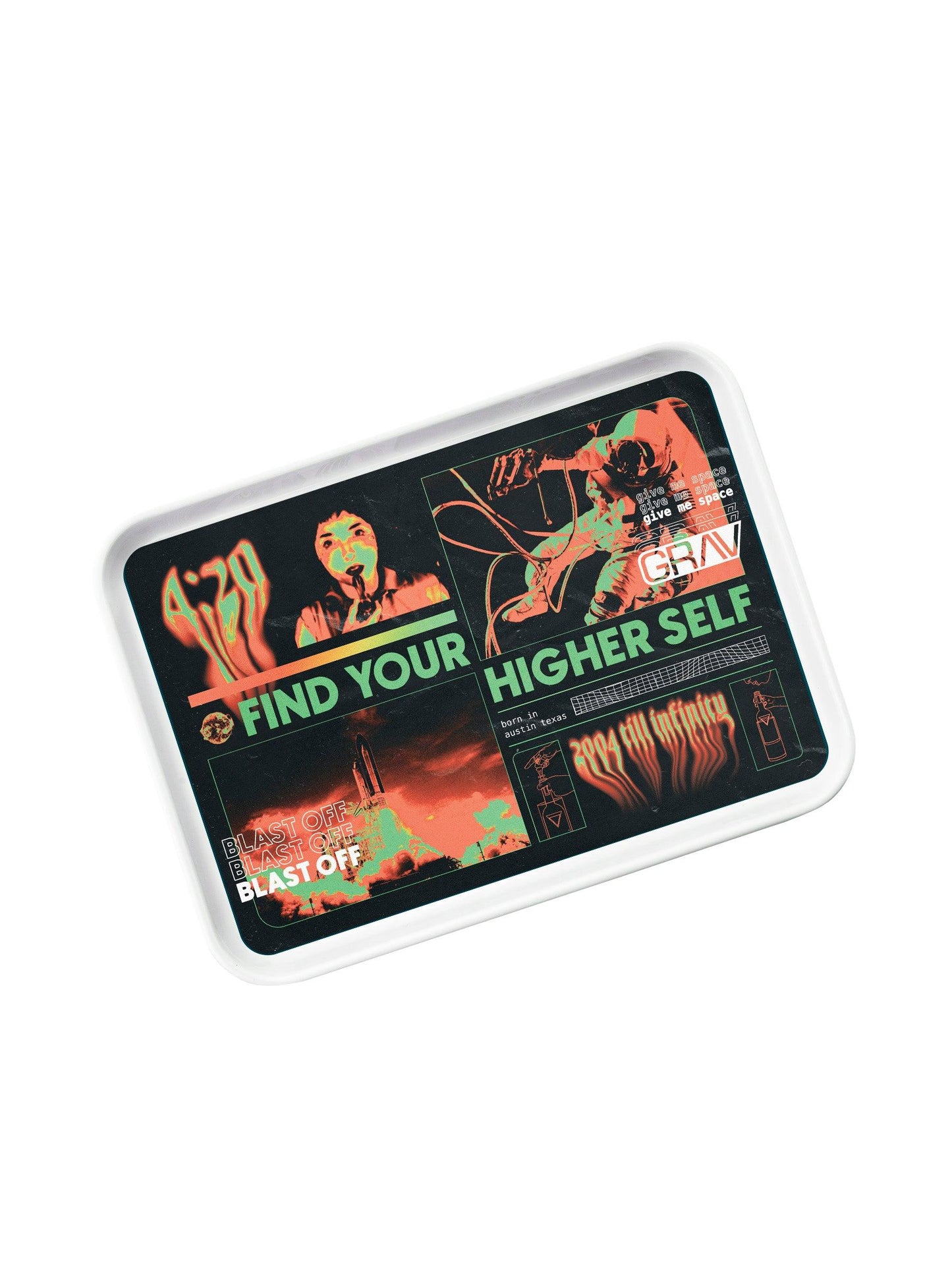 GRAV® ROLLING TRAY 7.5IN X 5.5IN