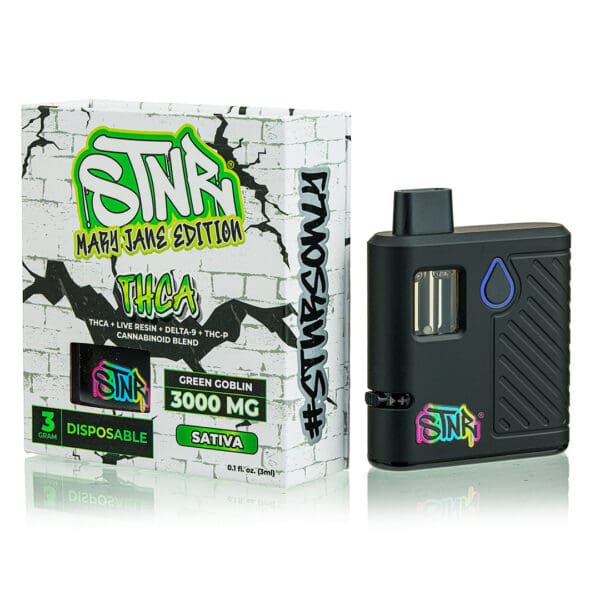 STNR Mary Jane Edition XXL High Potency THCa Distillate Blend Disposable Vape | 3 GRAM