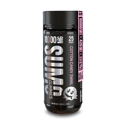 HALF BAK'D 10,000+MG SUMO THC-A GUMMIES | 420MG PER GUMMY | 25 COUNT PER JAR