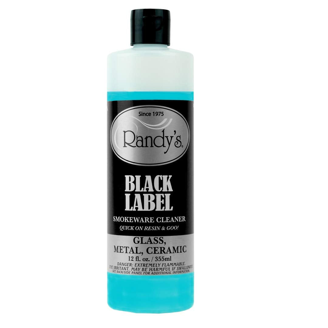Randy's Black Label Smokeware Cleaner | 12oz | Glass | Metal | Ceramic