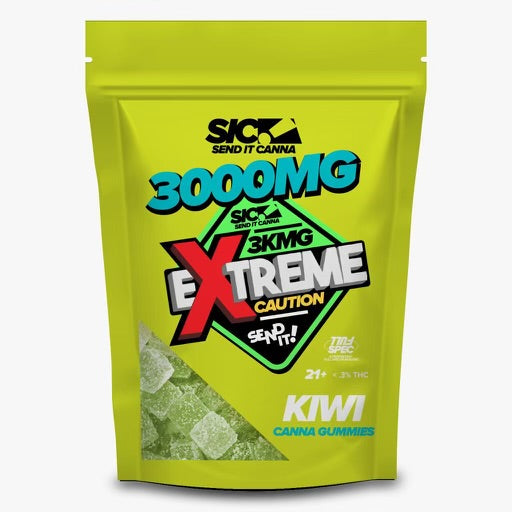 FullSend EXTREME Gummies 3000MG 30 Pcs Per Pouch - 5 Pouches Per Box