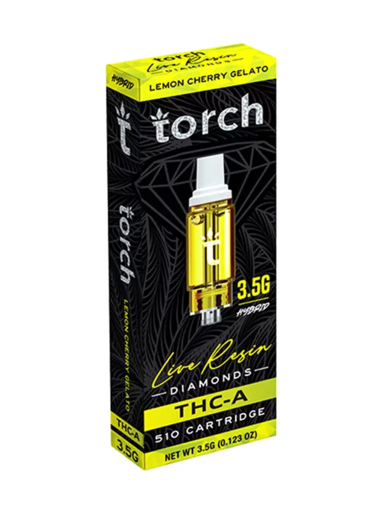 Torch Live Resin Diamond Cartridges | 3.5 Gram