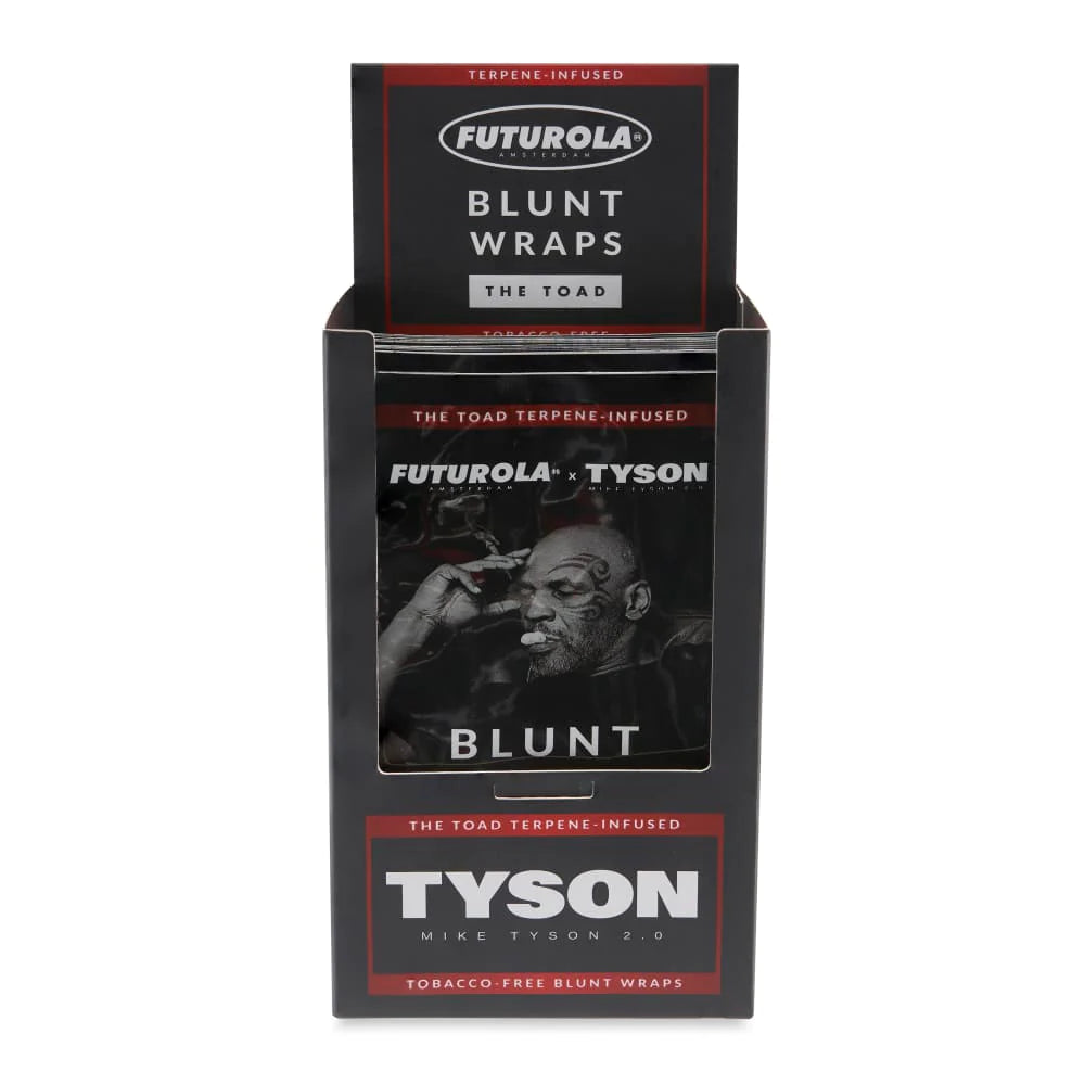 Futurola x Mike Tyson 2.0 “The Toad” Terpene-Infused Blunts & Cones Version 2.0 - 12ct