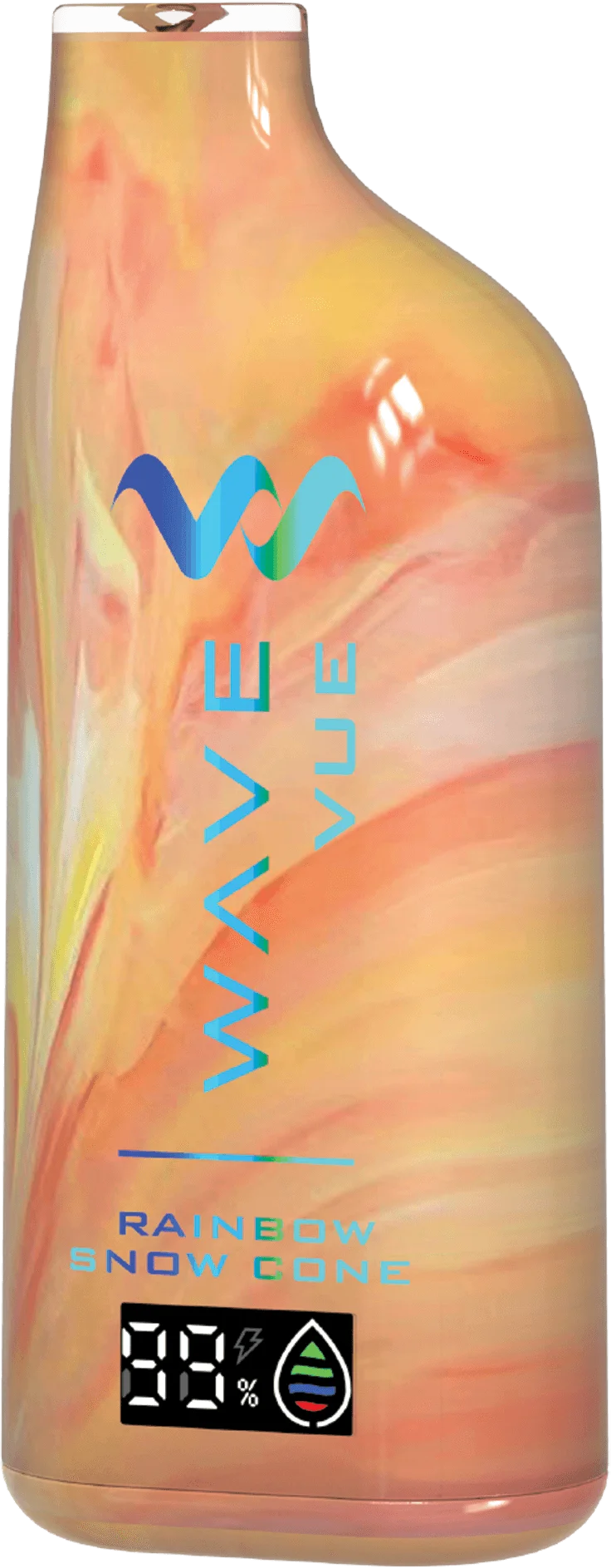 WAVETECH 5% RECHARGEABLE DISPOSABLE VAPE 20ML 10000 PUFFS | 5CT DISPLAY