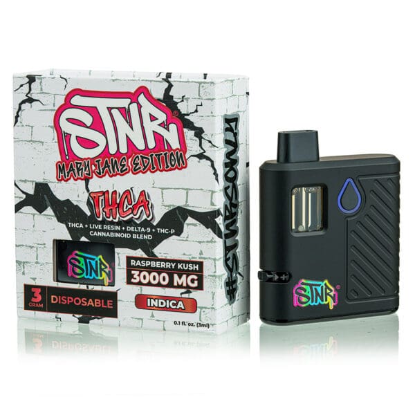 STNR Mary Jane Edition XXL High Potency THCa Distillate Blend Disposable Vape | 3 GRAM