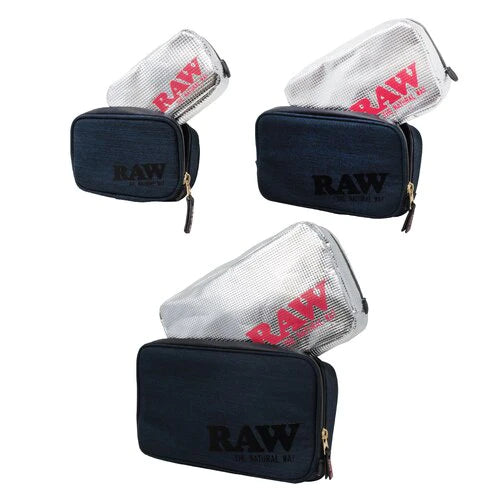 RAWthentic Smell Proof Smokers Pouch v2 | 3 Sizes