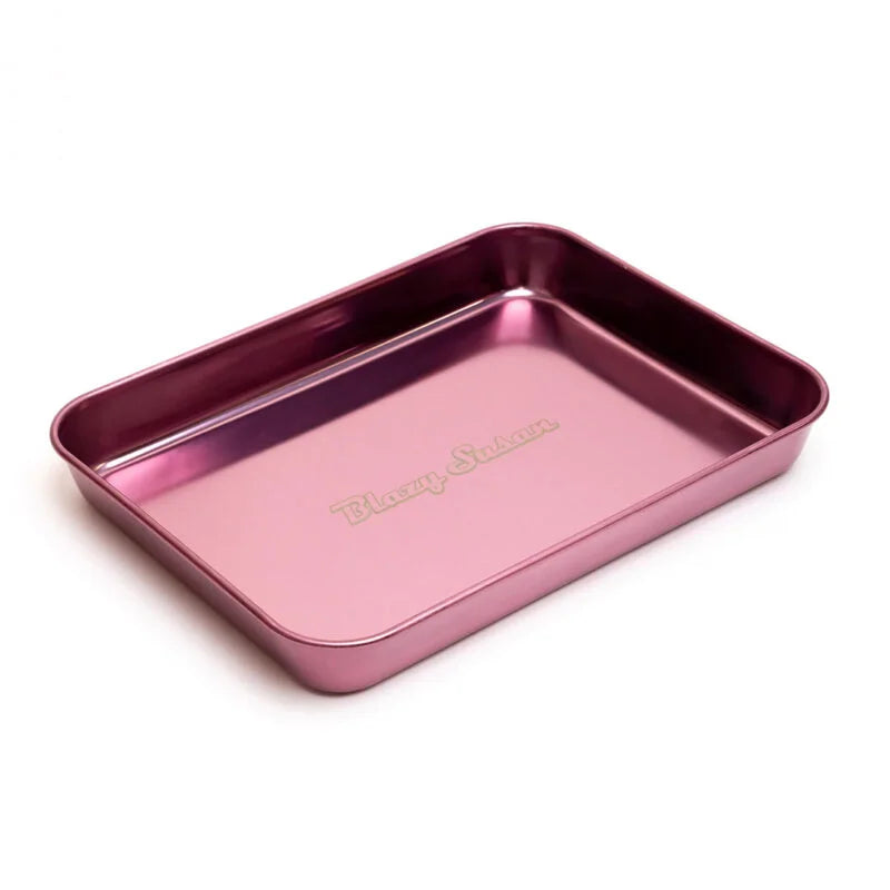 Blazy Susan Stainless Steel Rolling 7″ x 9.25″ Tray