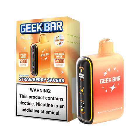 Geek Bar Pulse Disposable 5% Nicotine Vape | 15000 Puffs | 5 pack