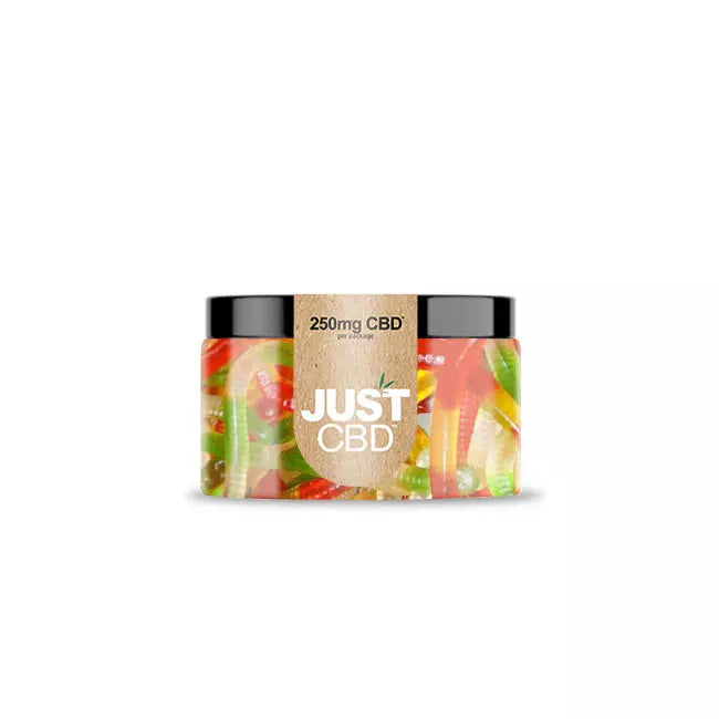 Just CBD 250MG Gummies Jar - Assorted Flavors