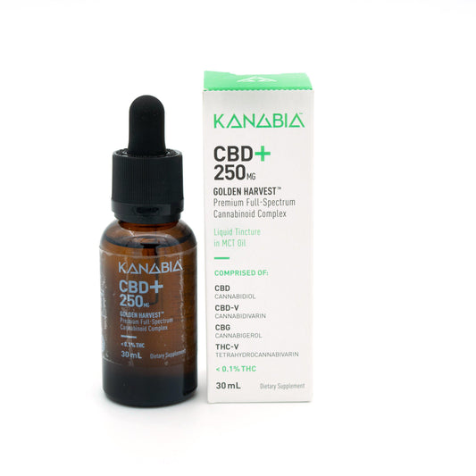 Kanabia Golden Harvest Full Spectrum CBD Oil with MCT