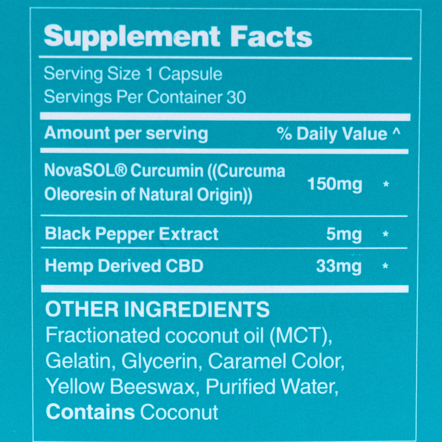 Select CBD Gel Capsules 30ct 1000MG Bottle