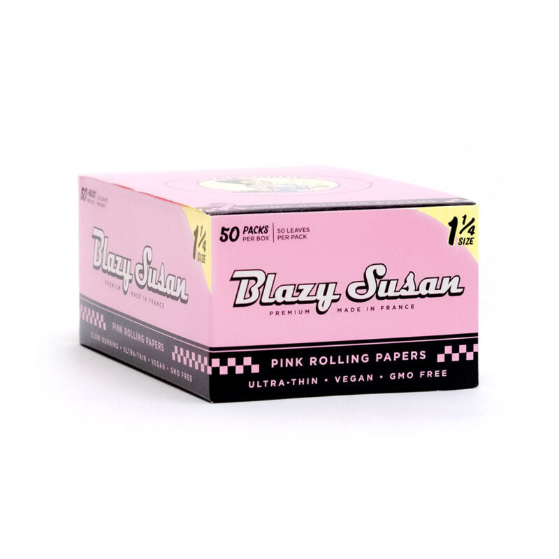 Blazy Susan® Pink Rolling Papers | 50 Booklets