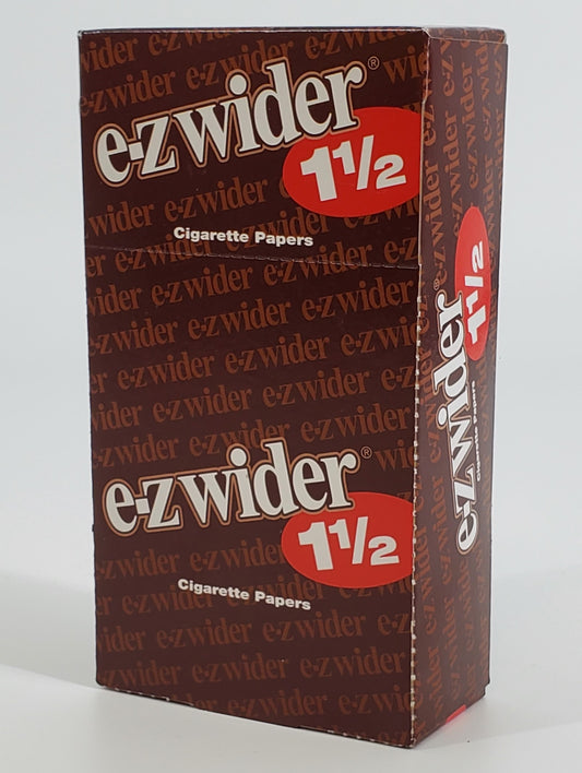 EZ Wider 1-1/2 Rolling Papers 24 BOOKLETS Regular & Gold