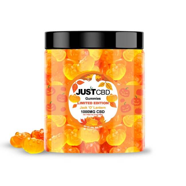 Just CBD 1000MG Gummies Jar - Assorted Favors