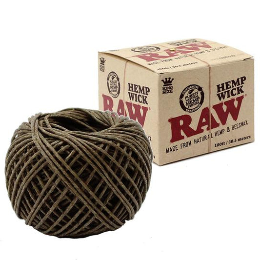 RAWthentic Hemp Wick 10ft | 20ft | 100ft | 250ft