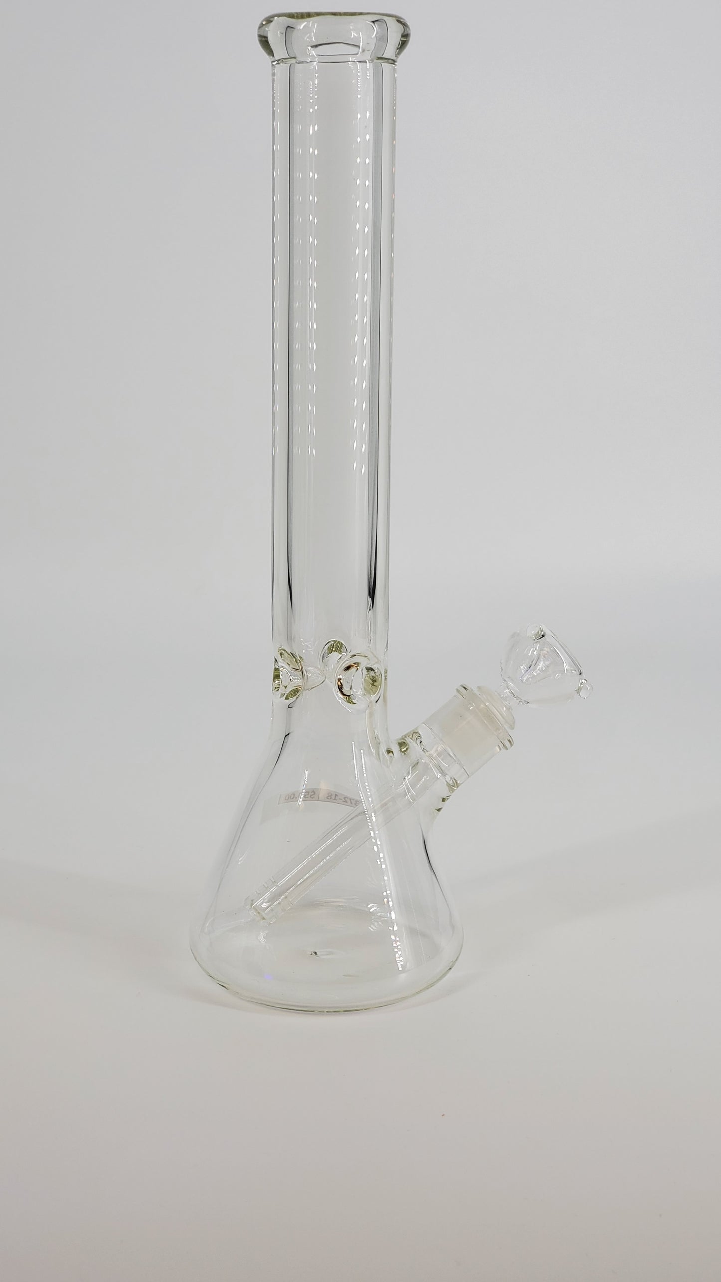 JGB Heavy Glass Water Pipe with Ice Catcher - Assorted Size Assorted Colors