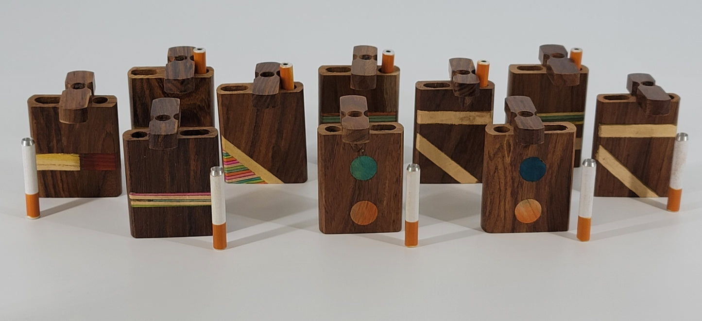 Wooden 3 or 4 Inch Dugout - Assorted Styles