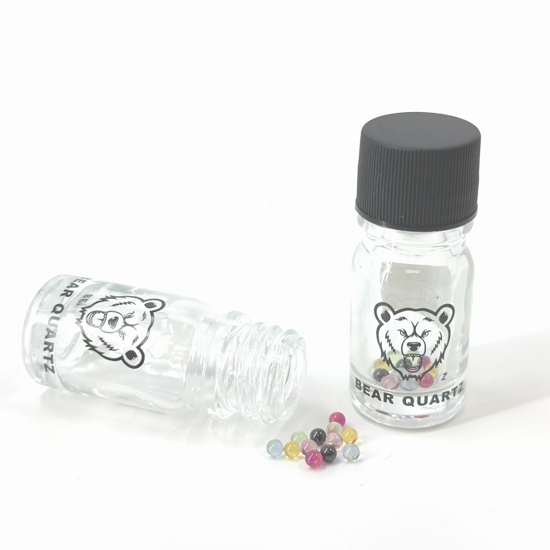 Bear Quartz 3MM Mini DAB Pearls Value Jar (12ct)