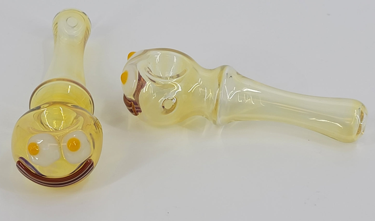 American Made Glass 5" Fume Wake N Bacon Spoons