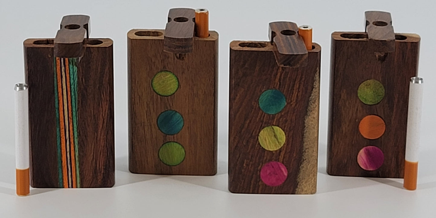 Wooden 3 or 4 Inch Dugout - Assorted Styles