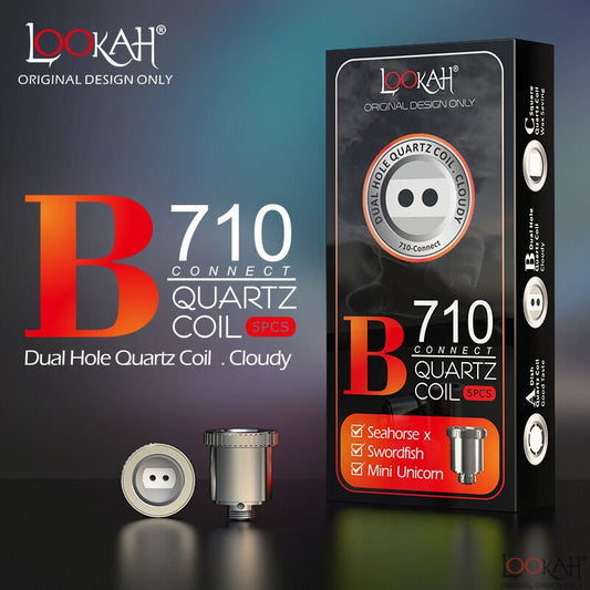 Lookah 710 Connect Quartz Coil 5 Counts Pack