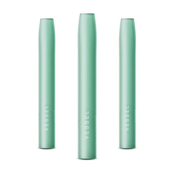 AIR by VESSEL Brand Handcrafted Glass One Hitters | 3 Pack