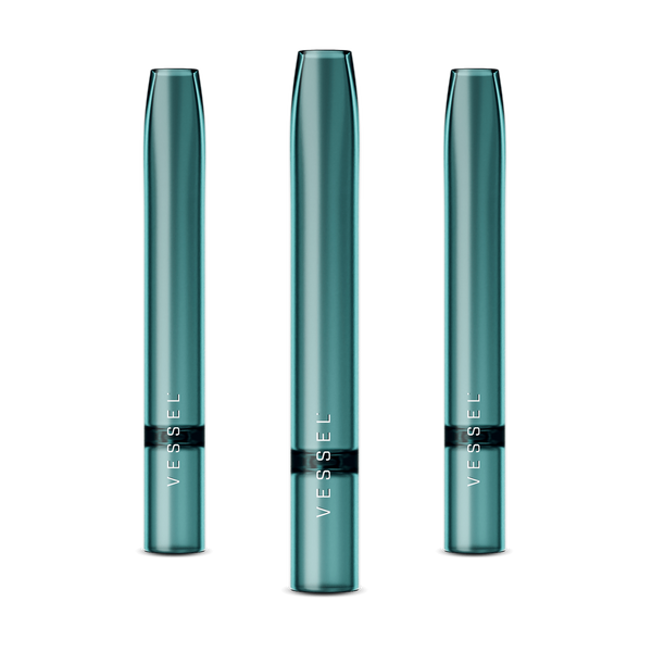 AIR by VESSEL Brand Handcrafted Glass One Hitters | 3 Pack