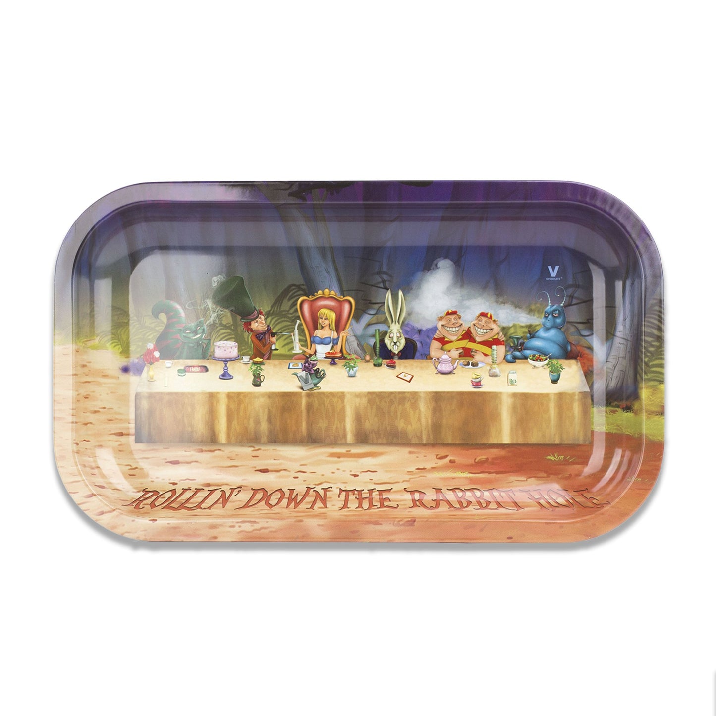 V Syndicate Metal Rolling Trays Medium 10.5" x 6.25"