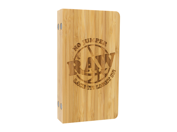 RAWthentic X No Jumper – Backflip Wooden Rolling Tray - Limited Edition