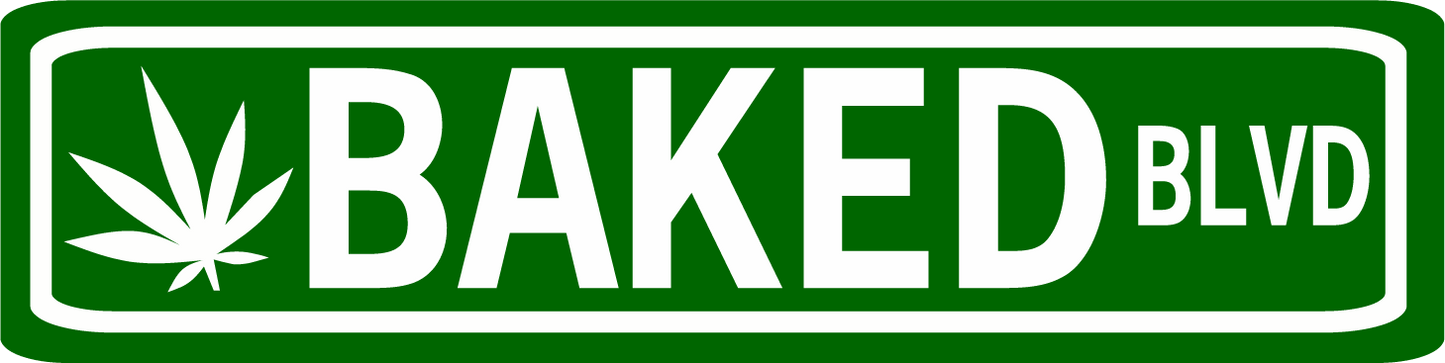 420 Themed Metal Signs - Assorted