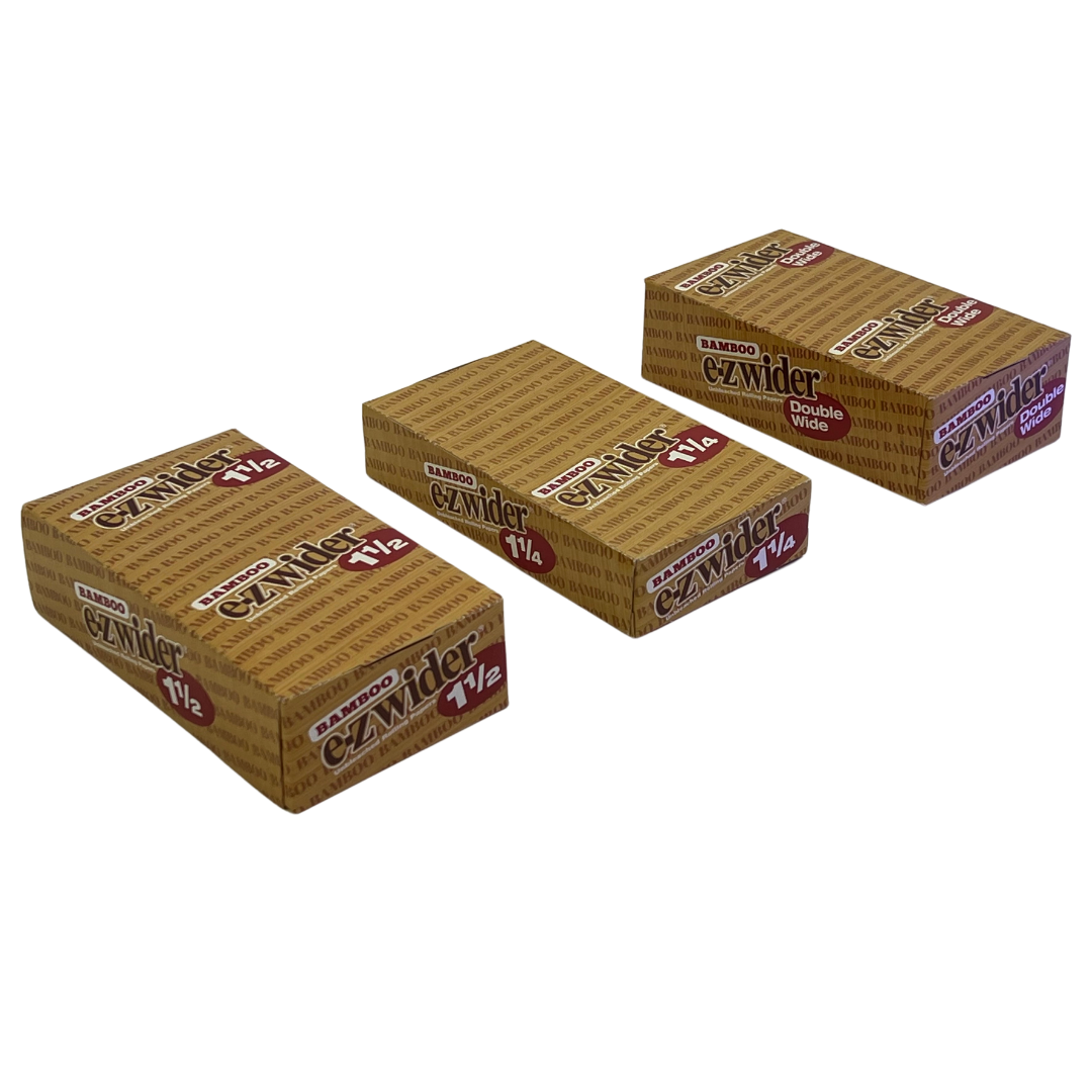 EZ Wider Organic Hemp Paper 24 Booklets