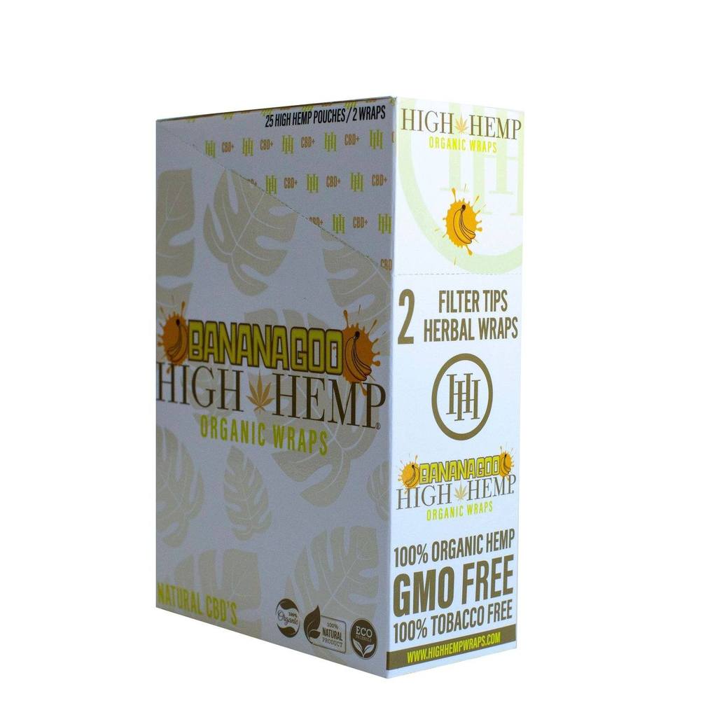 High Hemp Organic & Vegan Flavored Wraps