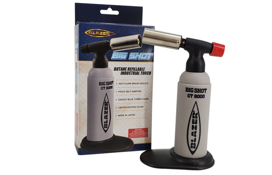 Blazer Big Shot GT8000 Butane Refillable Torch (Made In Japan)