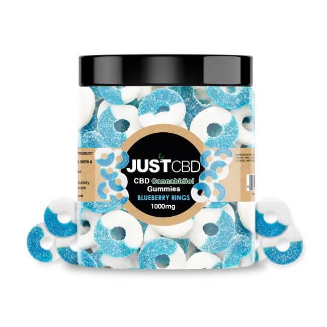 Just CBD 1000MG Gummies Jar - Assorted Favors