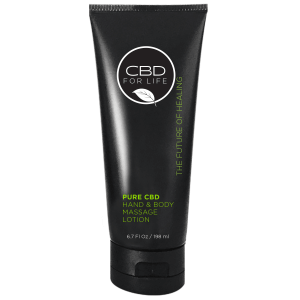 Pure CBD Hand & Body Massage Lotion by CBD for Life 200mL 100mg