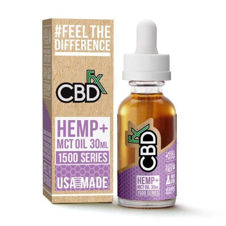 CBDfx MCT Tincture Oil 30ml Bottle - Multiple Strengths