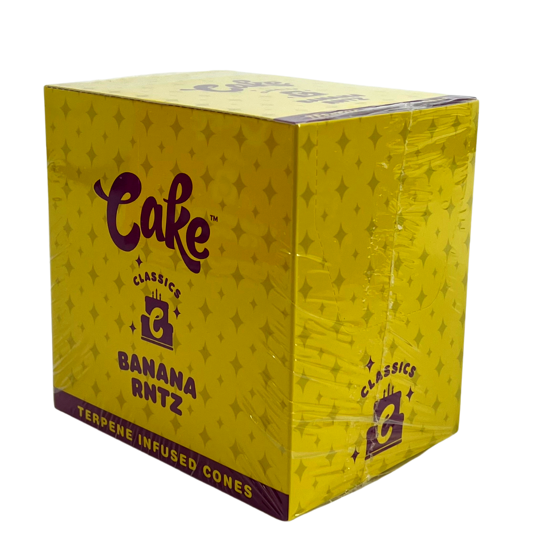 Cake Terpene Infused King Size Cones - Available in 5 Strains - Made in Brazil