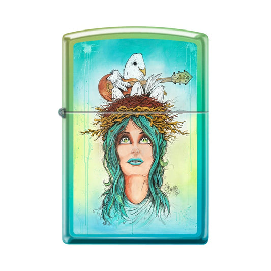 Zippo Lighter with Full Color Original Art Designs