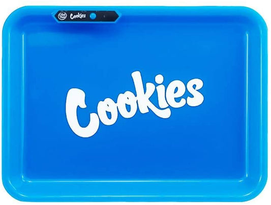 Glow Tray x COOKIES SF LED Rolling Tray with Auto Party Mode 2 Colors