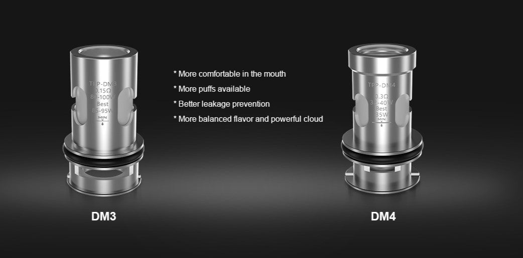 VooPoo TPP Series Coils for Drag 3ct Per Pack