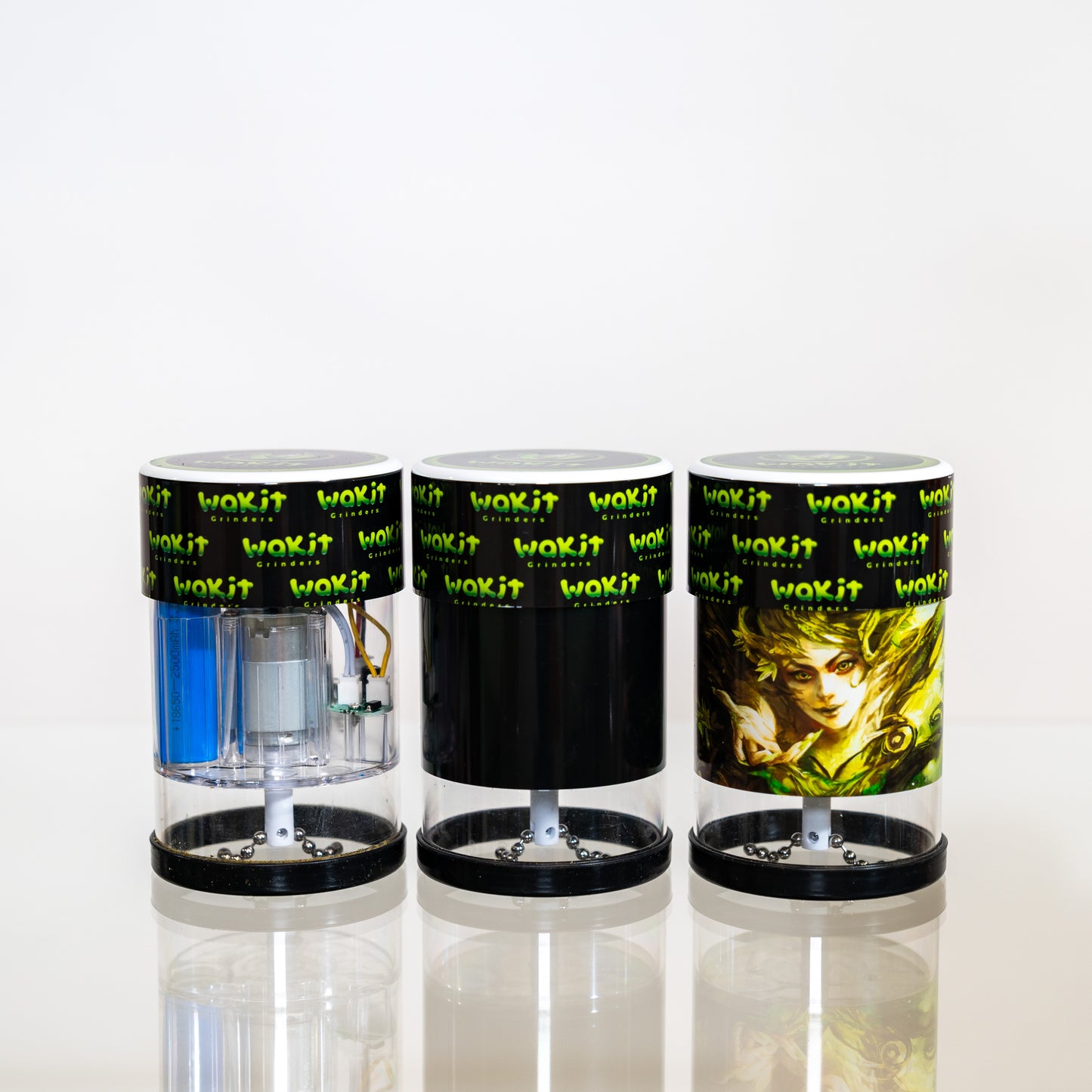 WAKIT Grinders KLR – Tree Goddess Design Electric Grinder